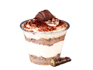 Un tiramisu ultra gourmand à la crème mascarpone onctueuse et aux délicieux morceaux de Kinder. Un dessert fondant, chocolaté et irrésistible pour les vrais amateurs de douceur.